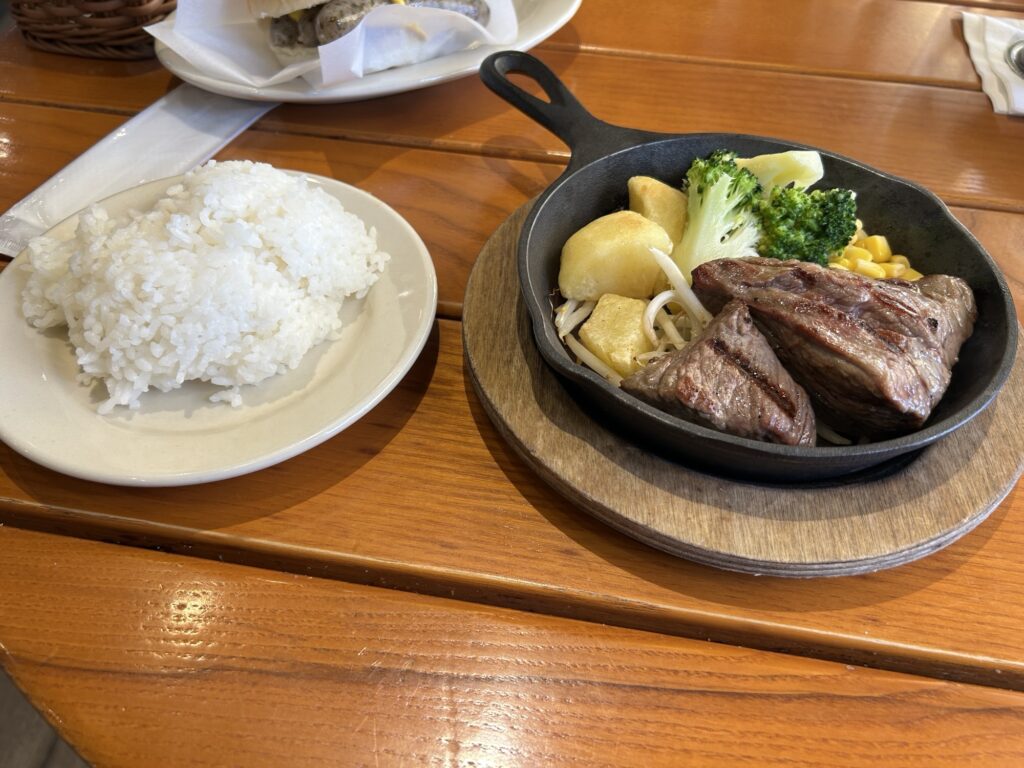リブステーキセット