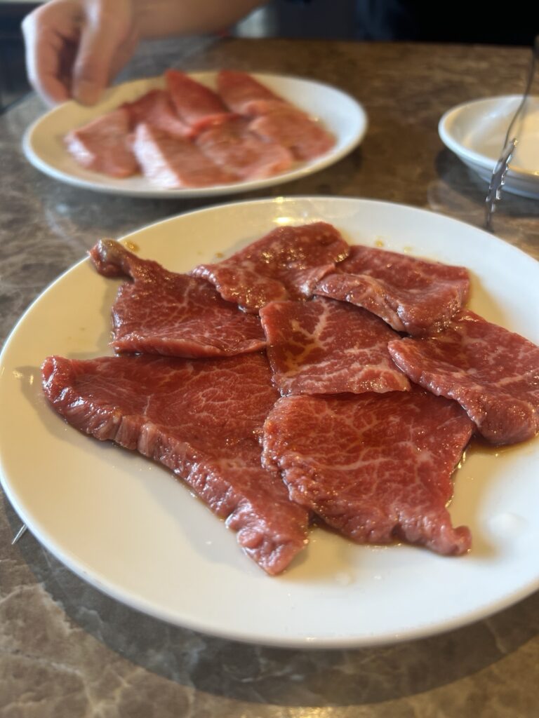 焼肉ヒロの国産ロース