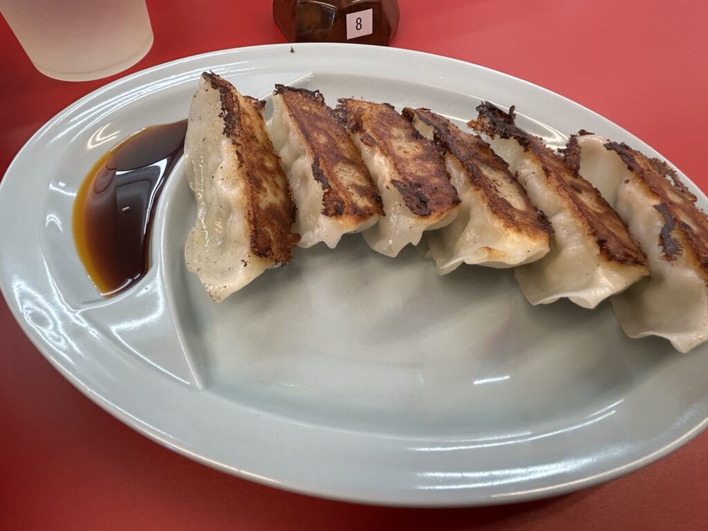 山岡家の焼き餃子